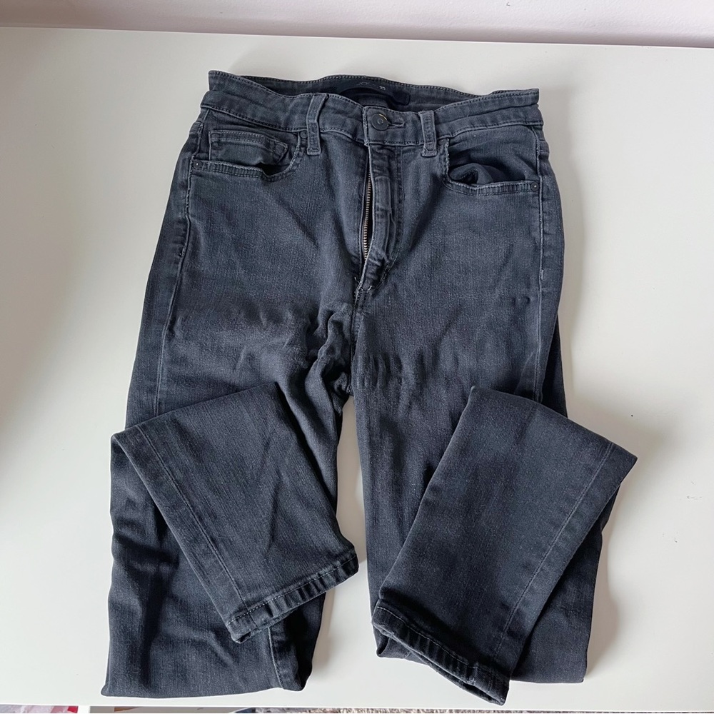 Joe’s Jeans High Rise Skinny dark gray jeans sz 26